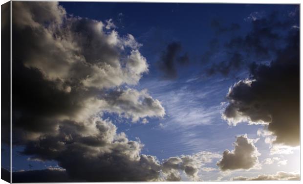 May Clouds Canvas Print by Darren Burroughs