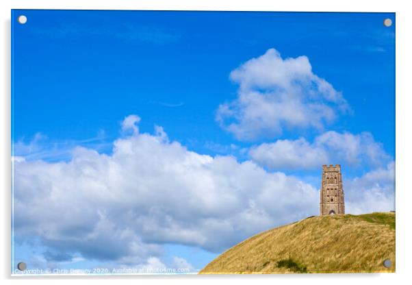 Glastonbury Tor Acrylic by Chris Dorney