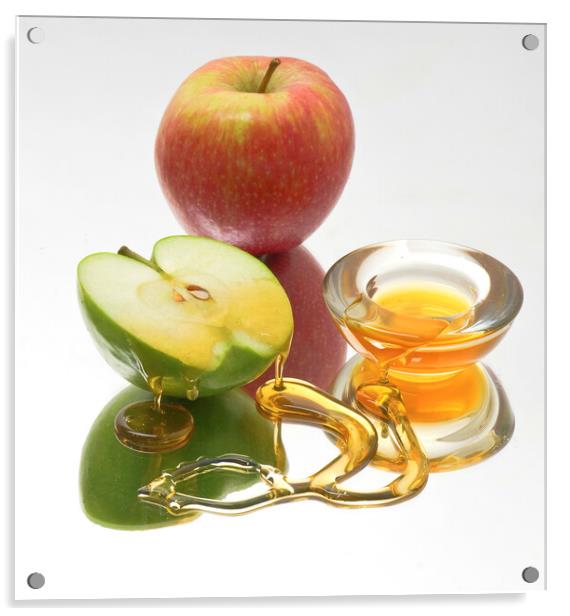 Apple and honey Acrylic by PhotoStock Israel