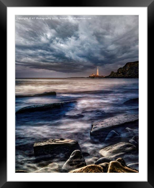  A Storm is Coming Framed Mounted Print by K7 Photography