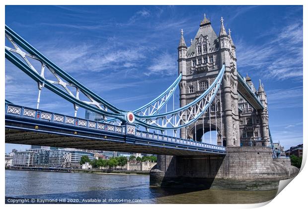 Tower Bridge London Print by Raymond Hill