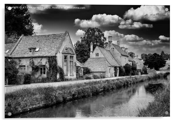 Enchanting Lower Slaughter Acrylic by K7 Photography