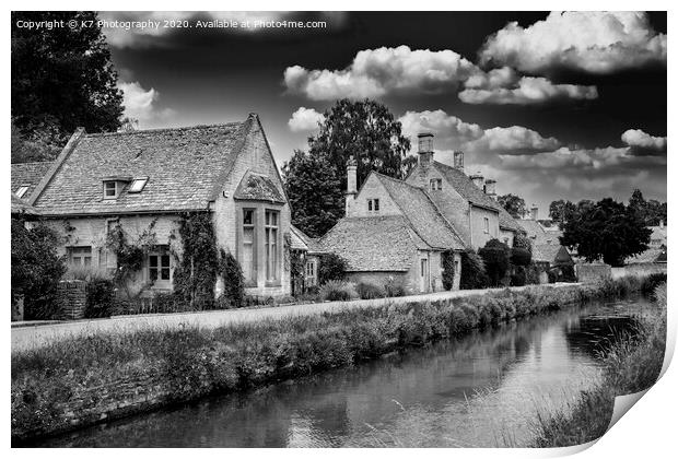 Enchanting Lower Slaughter Print by K7 Photography
