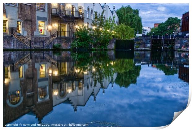 Regents Canal Print by Raymond Hill