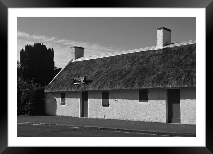 Robert Burns birthplace, Framed Mounted Print by Allan Durward Photography