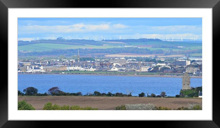 View of Ayr, Scotland Framed Mounted Print by Allan Durward Photography