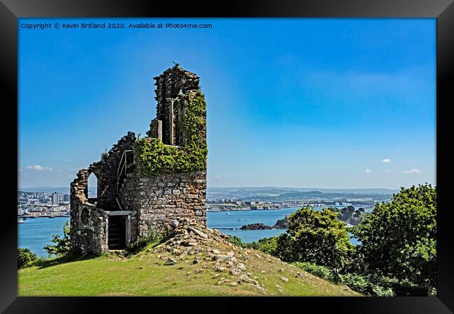 Mount edgecombe folly Framed Print by Kevin Britland