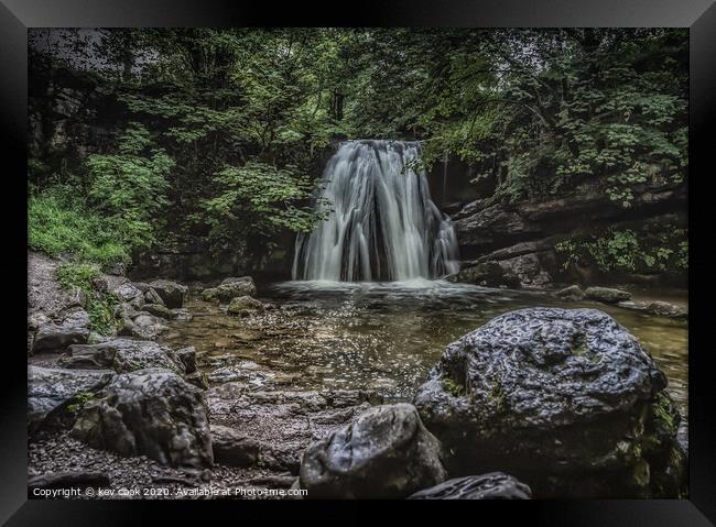 Janets foss Framed Print by kevin cook