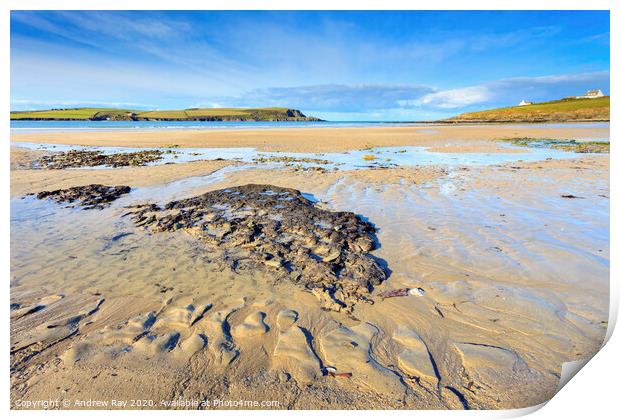 Daymer Bay Print by Andrew Ray