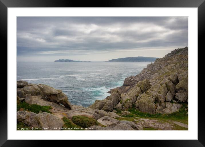 Cape Nariga Lighthouse-4 Framed Mounted Print by Jordi Carrio