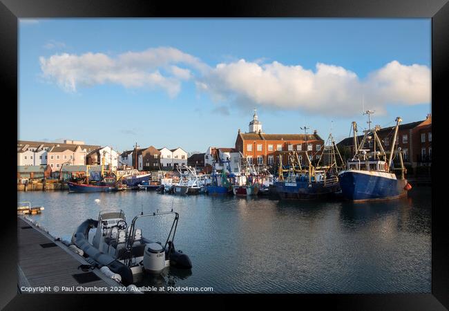 Camber Quay, Old Portsmouth Framed Print by Paul Chambers