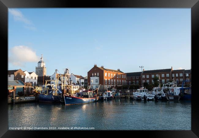 Camber Quay, Old Portsmouth Framed Print by Paul Chambers