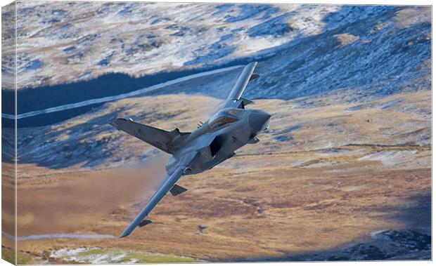 Tornado - Mid Winter in Wales Canvas Print by Rory Trappe