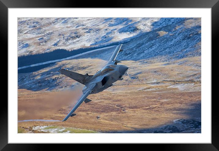 Tornado - Mid Winter in Wales Framed Mounted Print by Rory Trappe