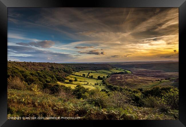 Hole of Horcum Framed Print by kevin cook