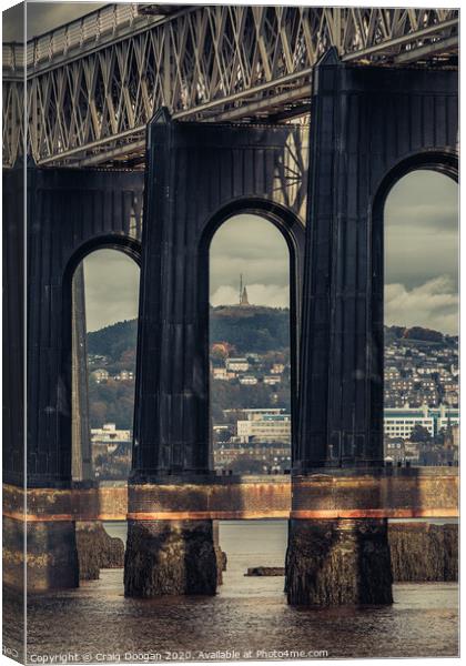 Dundee Law Canvas Print by Craig Doogan