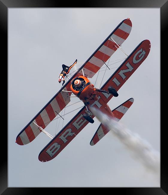 Wing Walkers Framed Print by Richie Miles