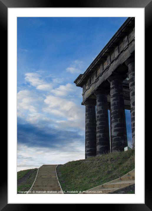 Penshaw Monument Framed Mounted Print by Hannah Watson