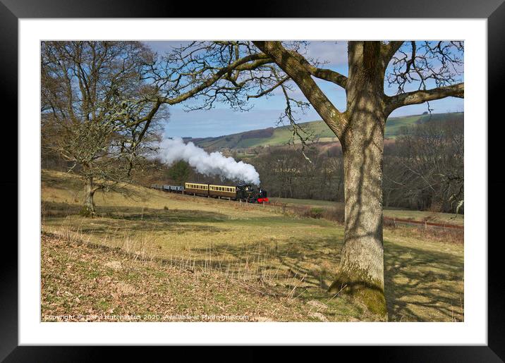 The wooded climb Framed Mounted Print by Daryl Peter Hutchinson