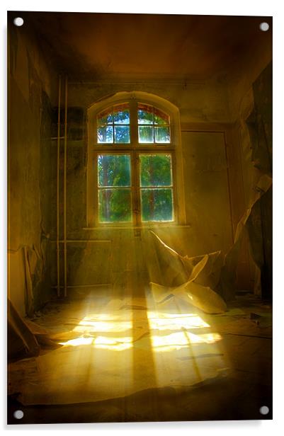 Hospital sun beam Acrylic by Nathan Wright