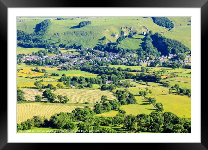 Castleton, Derbyshire Framed Mounted Print by Martyn Williams