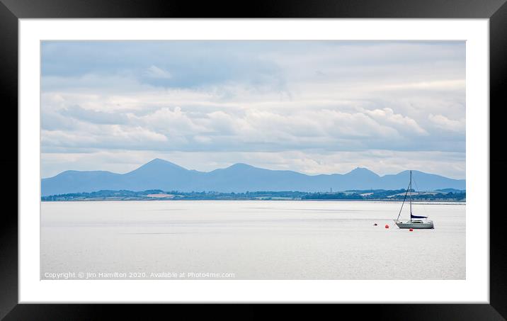 Mountains of Mourne,Northern Ireland Framed Mounted Print by jim Hamilton