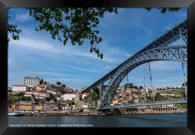 Porto Framed Print by James Rowland