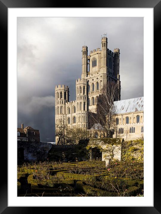 Ely Cathedral  Framed Mounted Print by Kelly Bailey