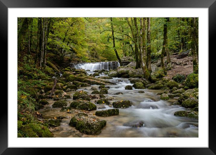 Herisson Creek Framed Mounted Print by DiFigiano Photography