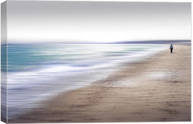 On the Beach Canvas Print by Mark Jones
