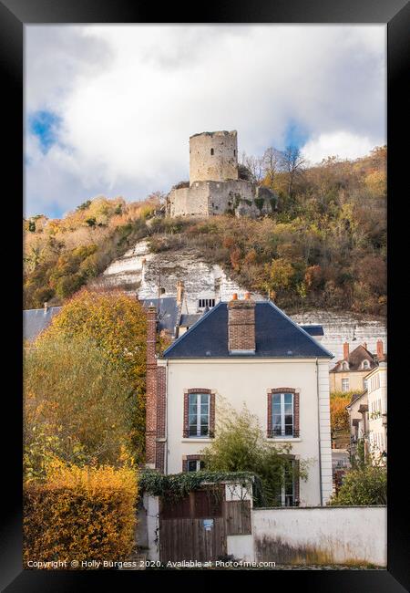 Gasny Castle, Domaine of Villarceaux Framed Print by Holly Burgess