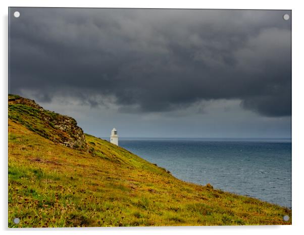 Trevose Head Lighthouse Acrylic by David Martin