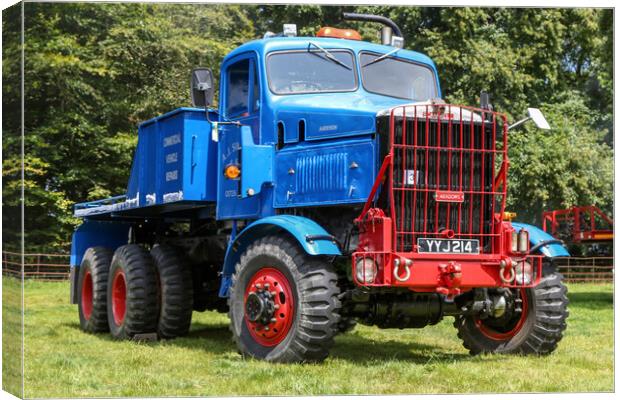 Scammel Heavy Recovery Truck Canvas Print by Oxon Images