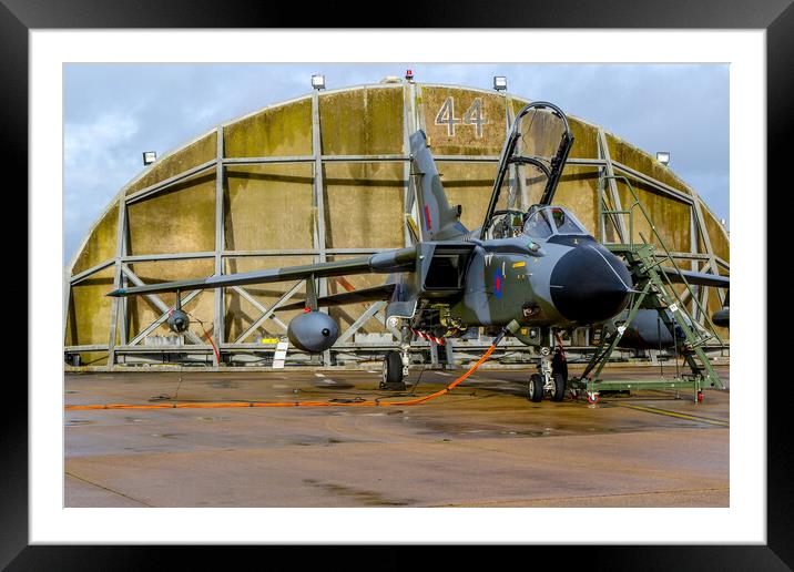 Cold War Tornado GR4 Framed Mounted Print by Oxon Images