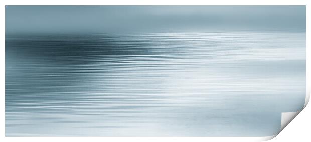 Serenity of the Blue Ocean Print by Beryl Curran