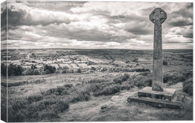 Rosedale cross Canvas Print by Kevin Winter