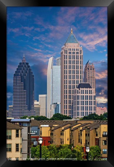 Atlanta 1 Framed Print by Darryl Brooks