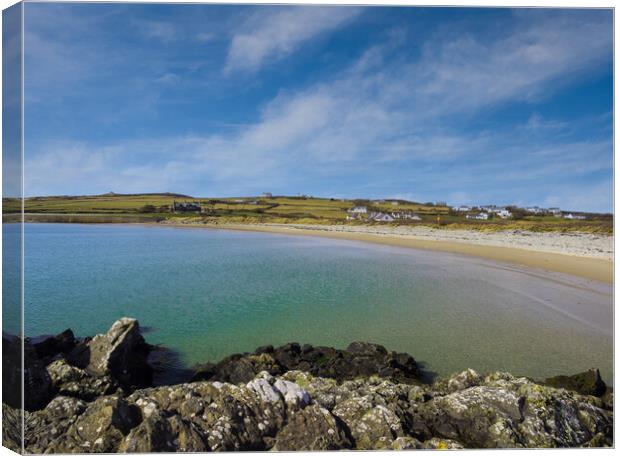 Rhoscolyn Beach, Anglesey, Wales. Canvas Print by Colin Allen