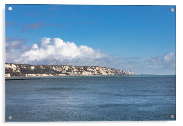 White Cliffs Acrylic by David Hare