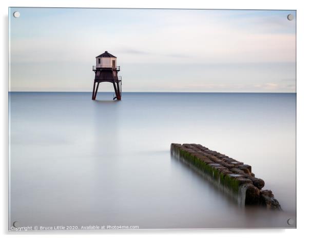 Serenity at the Dovercourt Lighthouse Acrylic by Bruce Little