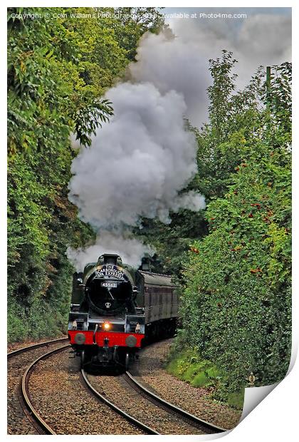  The Scarborough Spa Express  Print by Colin Williams Photography