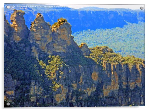 The Blue Mountains. Sydney, New South Wales Acrylic by Laurence Tobin