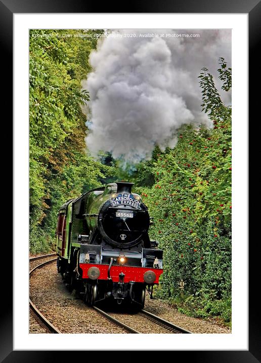  The Scarborough Spa Express 2 Framed Mounted Print by Colin Williams Photography
