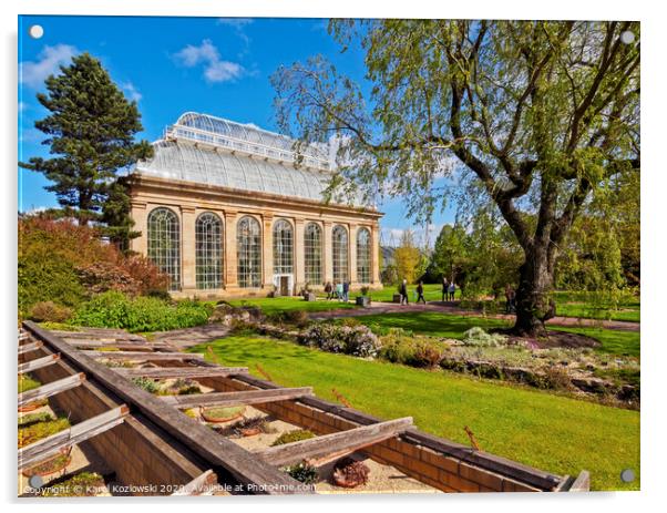 Royal Botanic Garden in Edinburgh Acrylic by Karol Kozlowski