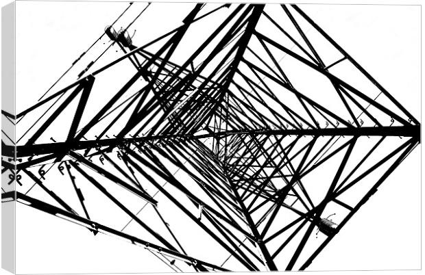 pylon Canvas Print by rachael hardie