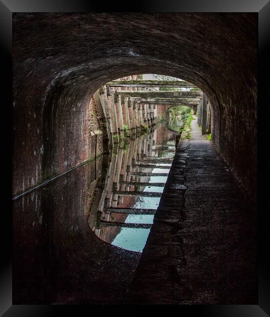 Bridgewater Canal Tunnel Framed Print by David Buckland