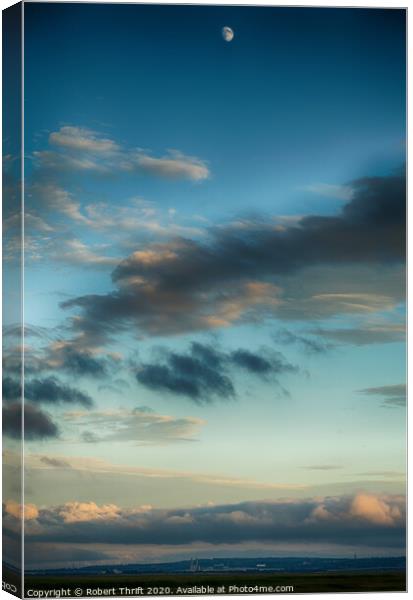 Sky cloud Canvas Print by Robert Thrift