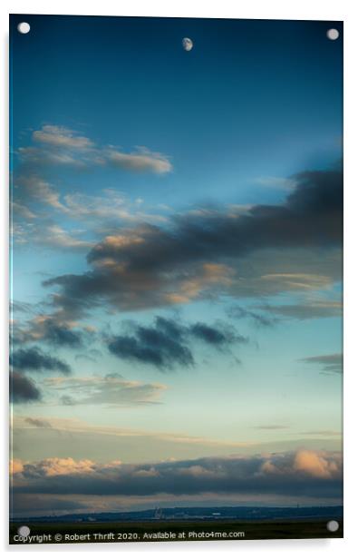 Sky cloud Acrylic by Robert Thrift
