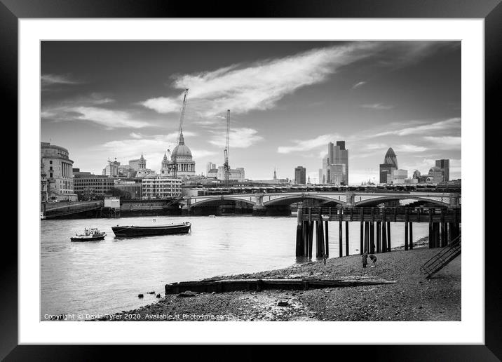 London 2012 Framed Mounted Print by David Tyrer