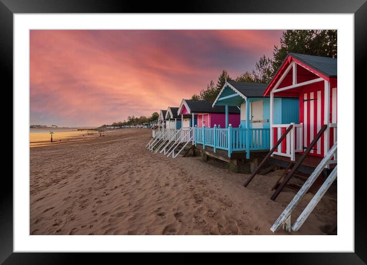 Wells next the Sea Framed Mounted Print by Kevin Snelling